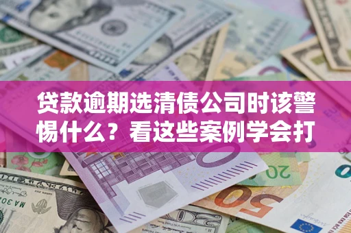 济南贷款逾期选清债公司时该警惕什么？看这些案例学会打翻身仗