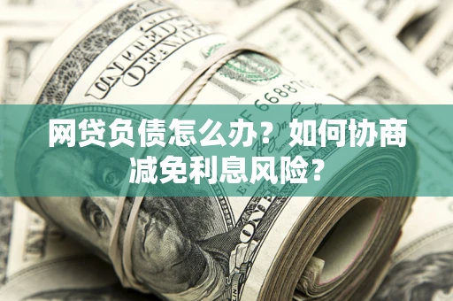 济南网贷负债怎么办？如何协商减免利息风险？