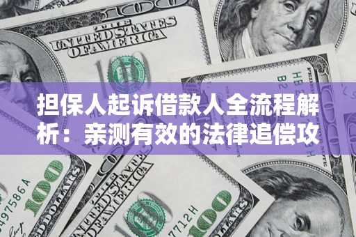 济南担保人起诉借款人全流程解析：亲测有效的法律追偿攻略